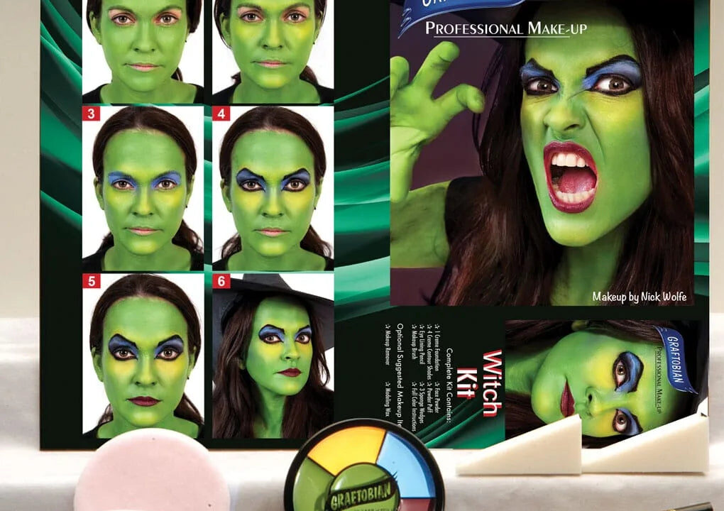 Witch Kit Instructions – Graftobian Make-Up Company